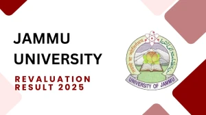 Jammu University Revaluation Result 2025 Released at coeju.com Direct Link to Download 6th Semester Result