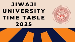 Jiwaji University Time Table 2025 Announced For M.Pharm @ univindia.com Details Here