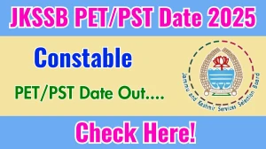JKSSB Constable PET/PST Date 2025 Released – Check Details at jkssb.nic.in JKSSB Constable PET/PST Date 2025 Released – Check Details at jkssb.nic.in