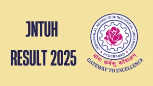 JNTUH Result 2025 Out at jntuh.ac.in Direct Link to Download 2nd Semester Result