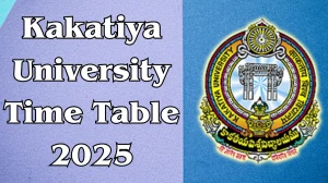 Kakatiya University Time Table 2025 Announced For B.Pharm, MPEd and M.Tech @ kuexams.org Details Here