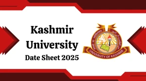 Kashmir University Date Sheet 2025 Announced @ uok.edu.in Details Here Kashmir University Date Sheet 2025 Announced @ uok.edu.in Details Here