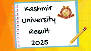 Kashmir University Result 2025 Declared at egov.uok.edu.in Direct Link to Download UG and PG Marksheet Result