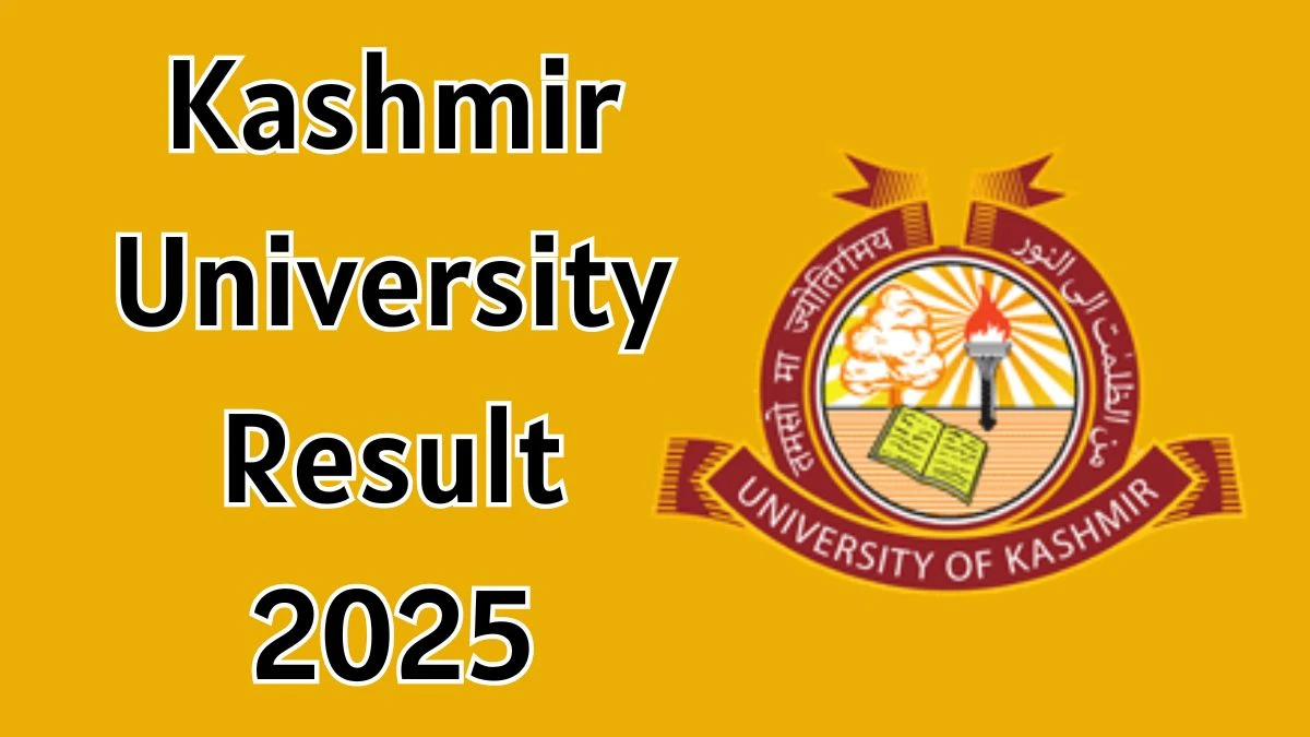 Kashmir University Result 2025 Out at egov.uok.edu.in Direct Link to Download 1st and 8th Semester Result