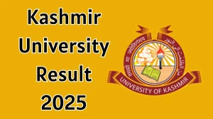 Kashmir University Result 2025 Out at egov.uok.edu.in Direct Link to Download 1st and 8th Semester Result