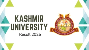 Kashmir University Result 2025 Out at uok.edu.in Direct Link to Download 4th Semester Result
