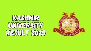 Kashmir University Result 2025 Released at uok.edu.in Direct Link to Download 1st Semester Result