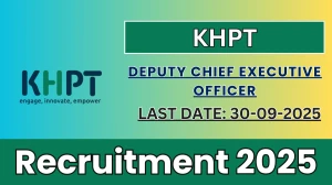 KHPT Deputy Chief Executive Officer Recruitment 2025 - Apply Online by sep 30