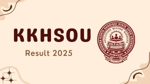KKHSOU Result 2025 Out at kkhsou.ac.in Direct Link to Download 1st Semester Result