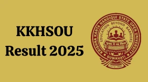 KKHSOU Result 2025 Out at kkhsou.ac.in Direct Link to Download 3rd Sem Result