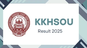 KKHSOU Result 2025 Released at kkhsou.ac.in Direct Link to Download 1st Semester Result
