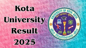 Kota University Result 2025 Out at uok.ac.in Direct Link to Download 1st and 3rd Semester Result