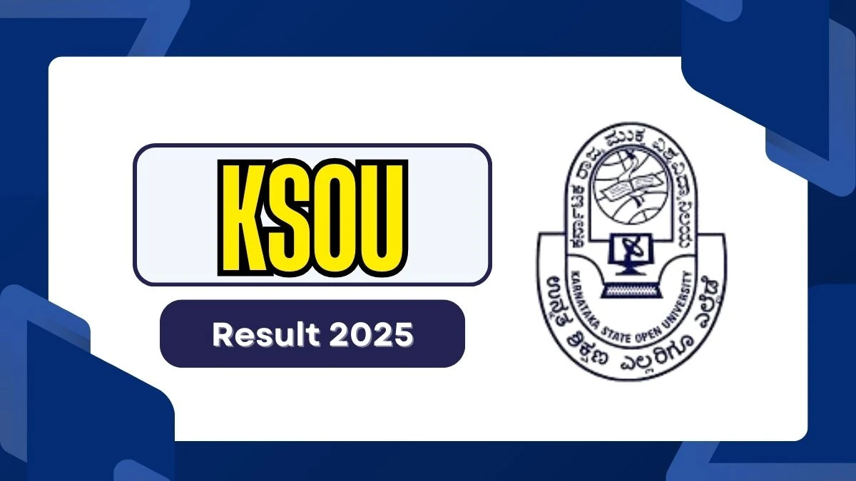 KSOU Result 2025 Out at ksouportal.com Direct Link to Download 2nd, 4th Sem Result