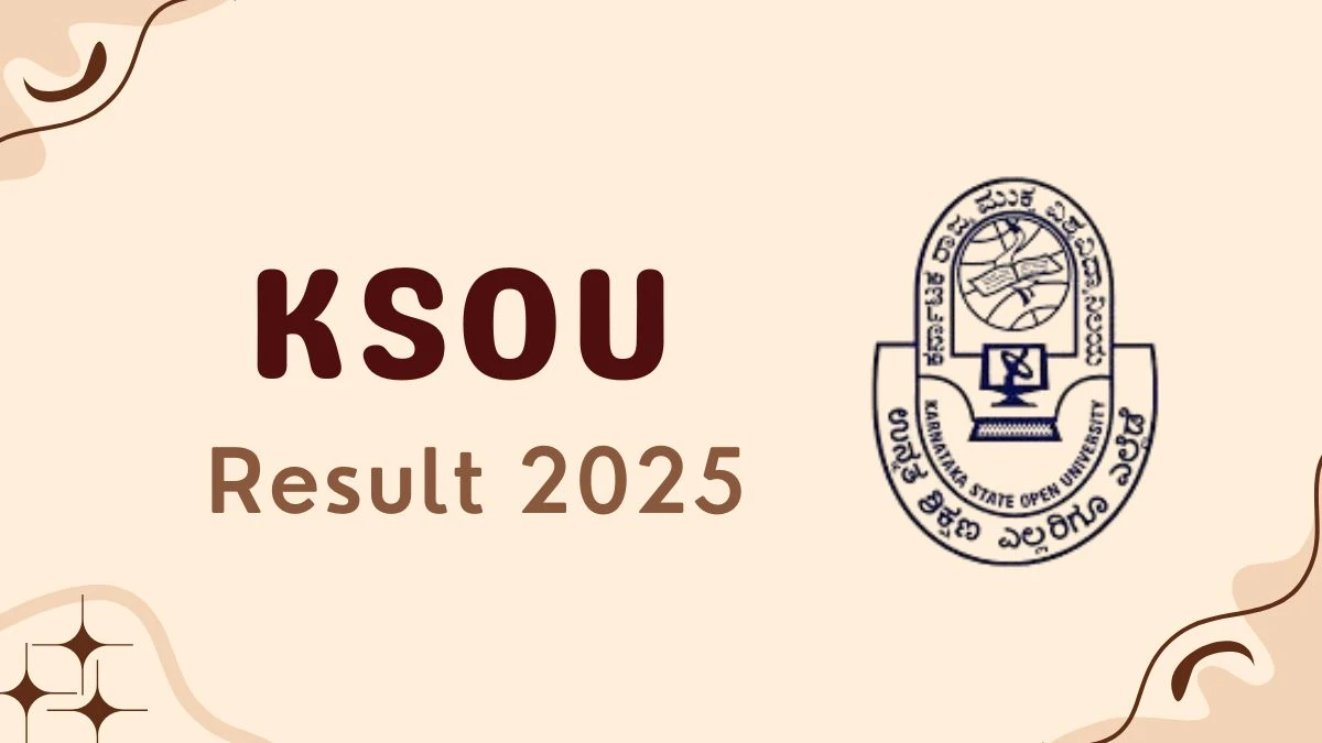 KSOU Result 2025 Out at ksouportal.com Direct Link to Download 1st, 2nd, 3rd, 4th Sem Result