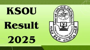 KSOU Result 2025 Released at ksouportal.com Direct Link to Download 3rd Semester Result
