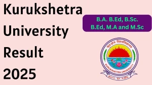 Kurukshetra University Result 2025 Out at kuk.ac.in Direct Link to Download 2nd, 4th and 6th Semester Result