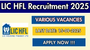 LIC HFL Recruitment 2025 - Apply Online for 02 Full stack Developer, SAP Professional Posts by Sep 15 LIC HFL Recruitment 2025 - Apply Online for 02 Full stack Developer, SAP Professional Posts by Sep 15