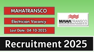 MAHATRANSCO Electrician Recruitment 2025 - Apply Online for 23 Posts by Oct 04