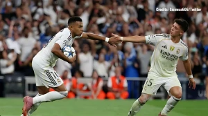 Mbappe Scores Twice as Real Madrid Win Champions League Opener; Arsenal Substitutes Impress