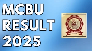 MCBU Result 2025 Out at mcbu.ac.in Direct Link to Download UG and PG Course Result
