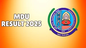 MDU Result 2025 Released at mdurtk.in Direct Link to Download 1st, 2nd, 3rd, 4th Sem Result