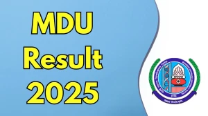 MDU Result 2025 Released at mdurtk.in Direct Link to Download 1st, 2nd, 3rd and 4th Semester Result
