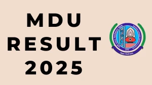 MDU Result 2025 Released at mdurtk.in Direct Link to Download 2nd Semester Result