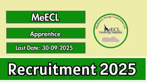 MeECL Apprentice Recruitment 2025 - Apply Online for 01 Posts by Sep 30