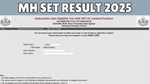 MH SET Result 2025 Released at unipune.ac.in Direct Link to Download Result MH SET Result 2025 Released at unipune.ac.in Direct Link to Download Result