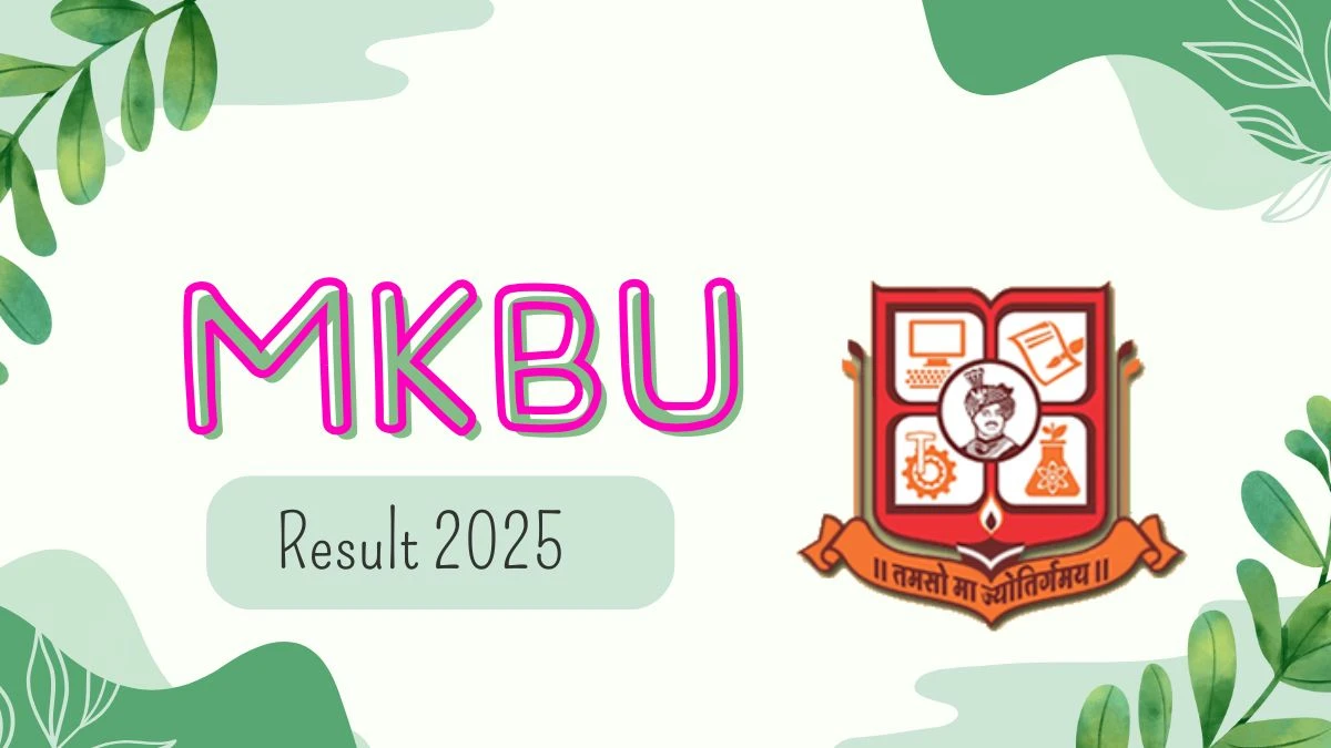 MKBU Result 2025 Out at mkbhavuni.edu.in Direct Link to Download 2nd, 3rd, 6th Sem Result