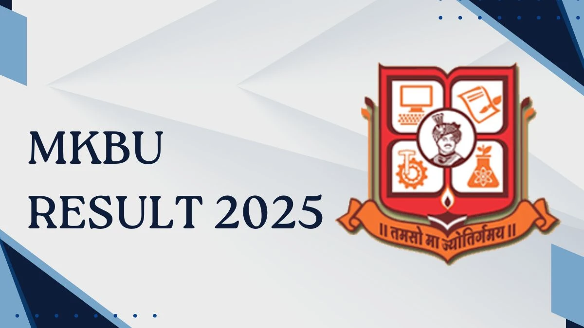 MKBU Result 2025 Out at mkbhavuni.edu.in Direct Link to Download 2nd, 4th, 6th Sem Result