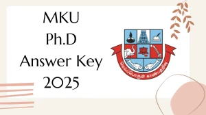 MKU Ph.D 2025 Answer Key OUT at mkuniversity.ac.in Download PDF