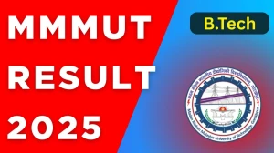 MMMUT Result 2025 Out at mmmut.ac.in Direct Link to Download UG Course Result