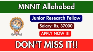 MNNIT Allahabad Junior Research Fellow Recruitment 2025 - Apply Offline MNNIT Allahabad Junior Research Fellow Recruitment 2025 - Apply Offline