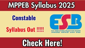 MP Police Constable Syllabus 2025 Out Direct Link to Download Syllabus PDF here MP Police Constable Syllabus 2025 Out Direct Link to Download Syllabus PDF here