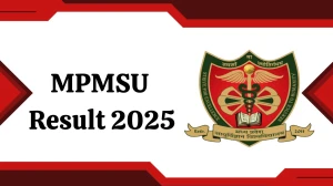 MPMSU Result 2025 Declared at mpmsu.edu.in Direct Link to Download Part-II Result