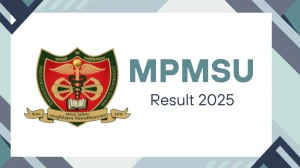MPMSU Result 2025 Declared at mpmsu.edu.in Direct Link to Download UG Course Result