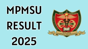 MPMSU Result 2025 Out at mpmsu.edu.in Direct Link to Download UG Course Result