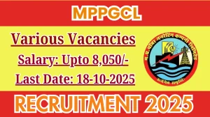 MPPGCL Recruitment 2025 - Apply Offline for 10 Electrician, Fitter and More Posts by Oct 18