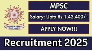 MPSC Assistant Section Officer Recruitment 2025 - Apply Online