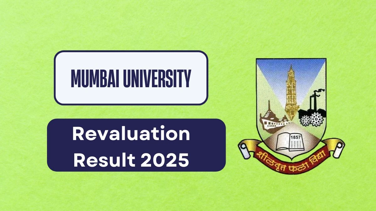 Mumbai University Revaluation Result 2025 Released at mu.ac.in Direct Link to Download 7th Sem Result