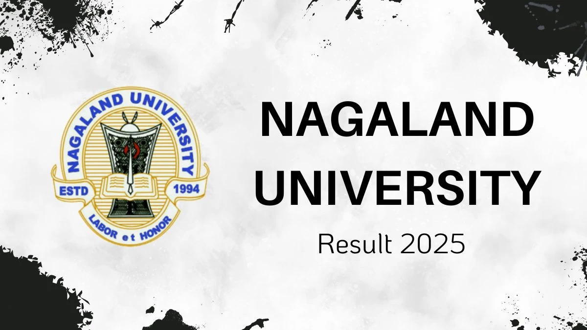 Nagaland University Result 2025 Declared at nagalanduniversity.ac.in Direct Link to Download 4th and 6th Semester Result