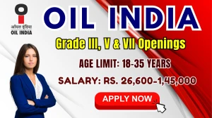 Oil India Grade III, V & VII Recruitment 2025 - Apply Online for 23 Posts by Oct 10 Oil India Grade III, V & VII Recruitment 2025 - Apply Online for 23 Posts by Oct 10