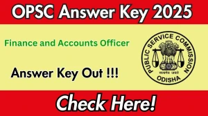 OPSC Finance and Accounts Officer Answer Key 2025 Out – Download at opsc.gov.in OPSC Finance and Accounts Officer Answer Key 2025 Out – Download at opsc.gov.in