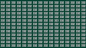 Optical Illusion 7 Seconds Challenge: Only People with Eagle Eyes Can spot the Number 323