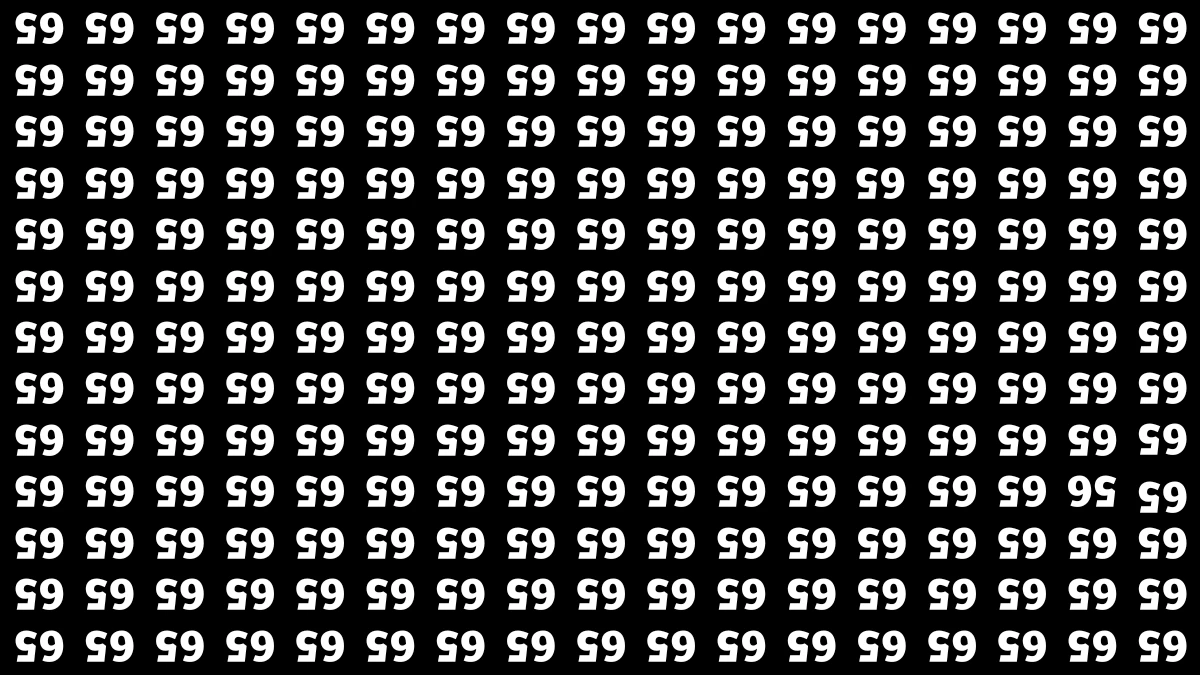 Optical Illusion IQ Test: Are You A Genius? Within 6 Seconds Spot The Inverted 56 among Inverted 65s