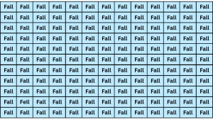 Optical Illusion Visual Test: Within 5 Seconds Spot The Word Fell among Falls