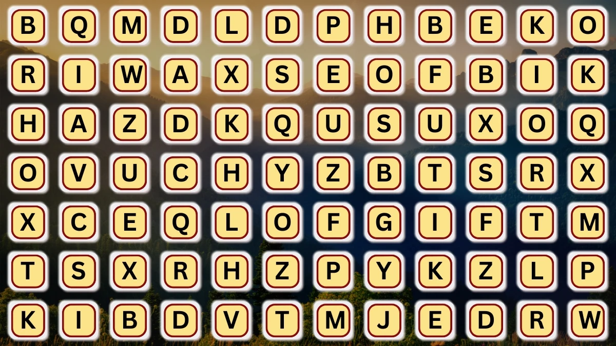 Optical Illusion Visual Test: Within 5 Seconds Spot The Word Gift