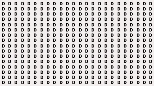 Optical Illusion: Within 5 Seconds Spot The Letter O among D