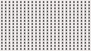 Optical Illusion: Within 5 Seconds Spot The Letter Y among Xs